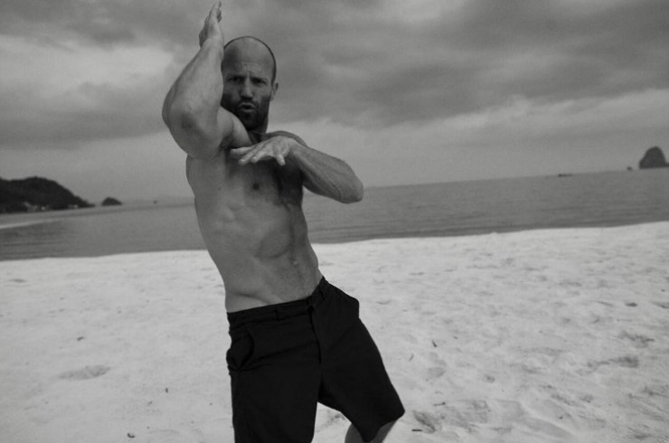 Jason Statham allenamento