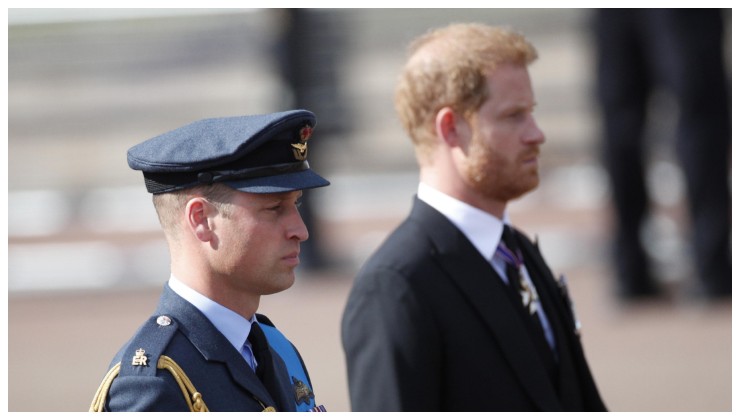 Principe Harry e William cerimonia